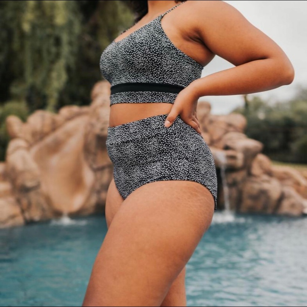 COPY - Paige High Waisted Swim Bottoms